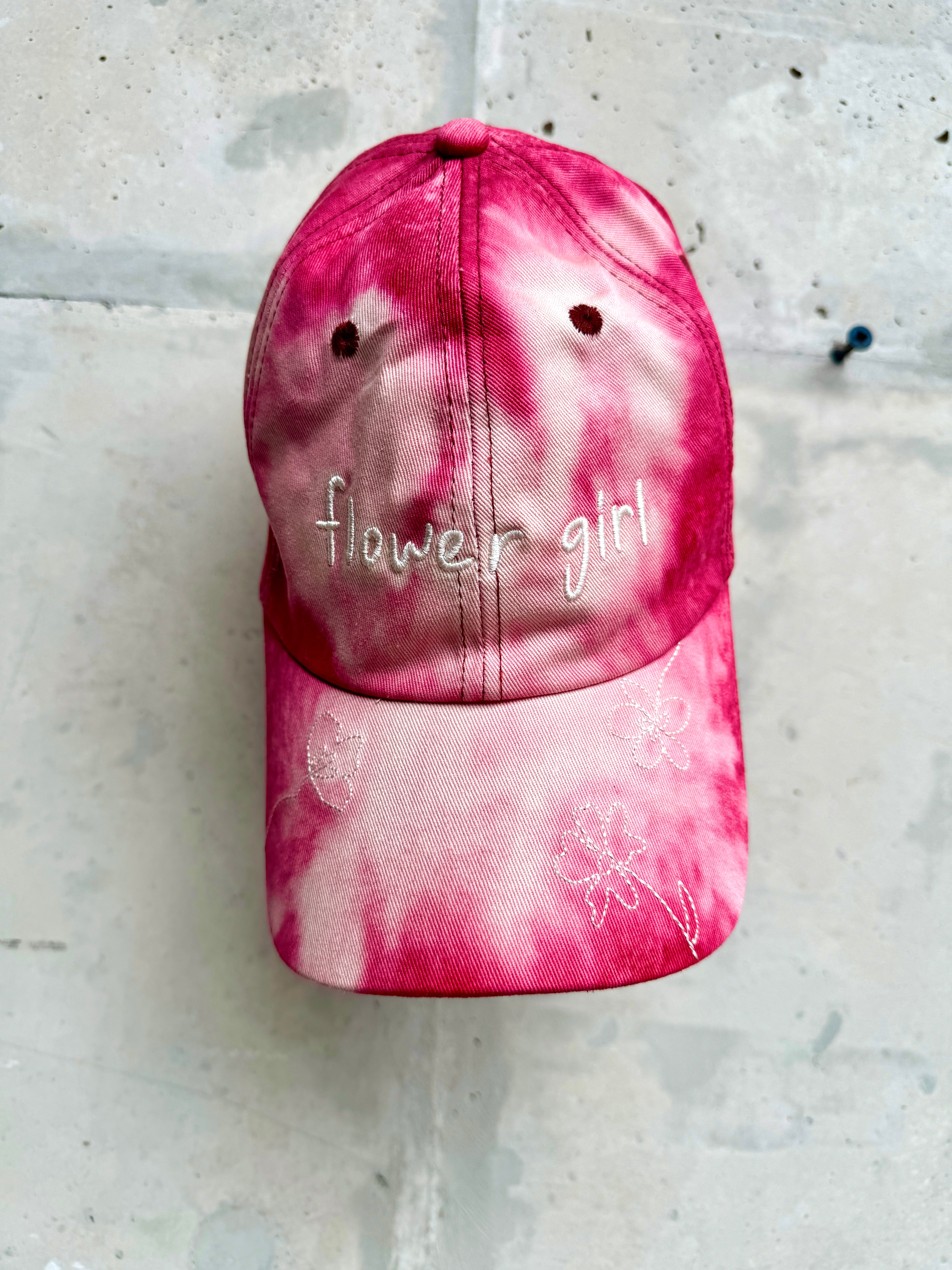 "FLOWER GIRL" CAP