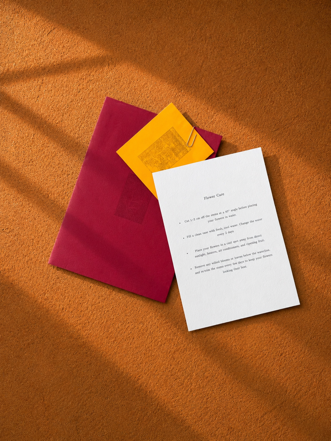Card & Ribbon