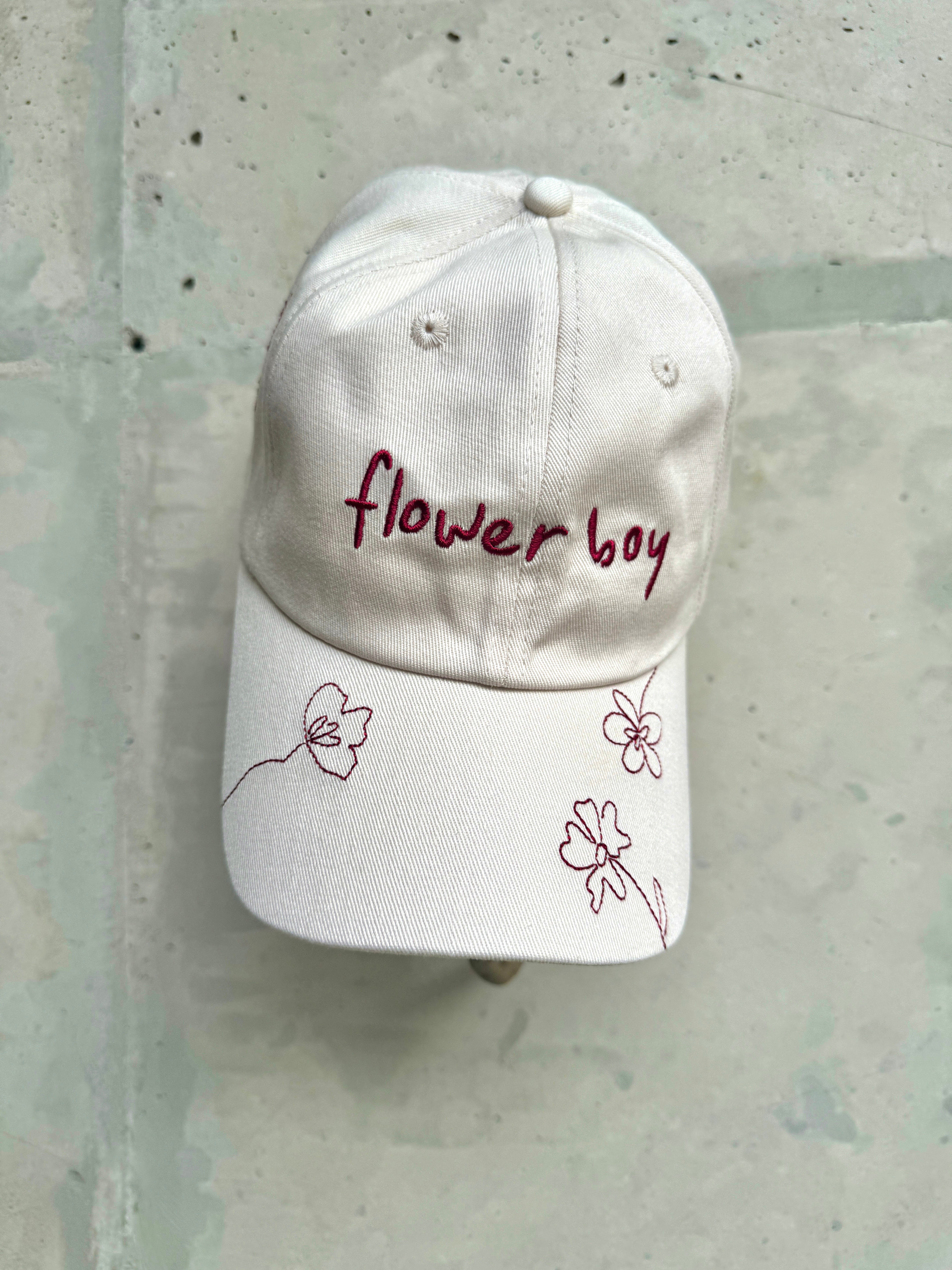 "FLOWER BOY" CAP