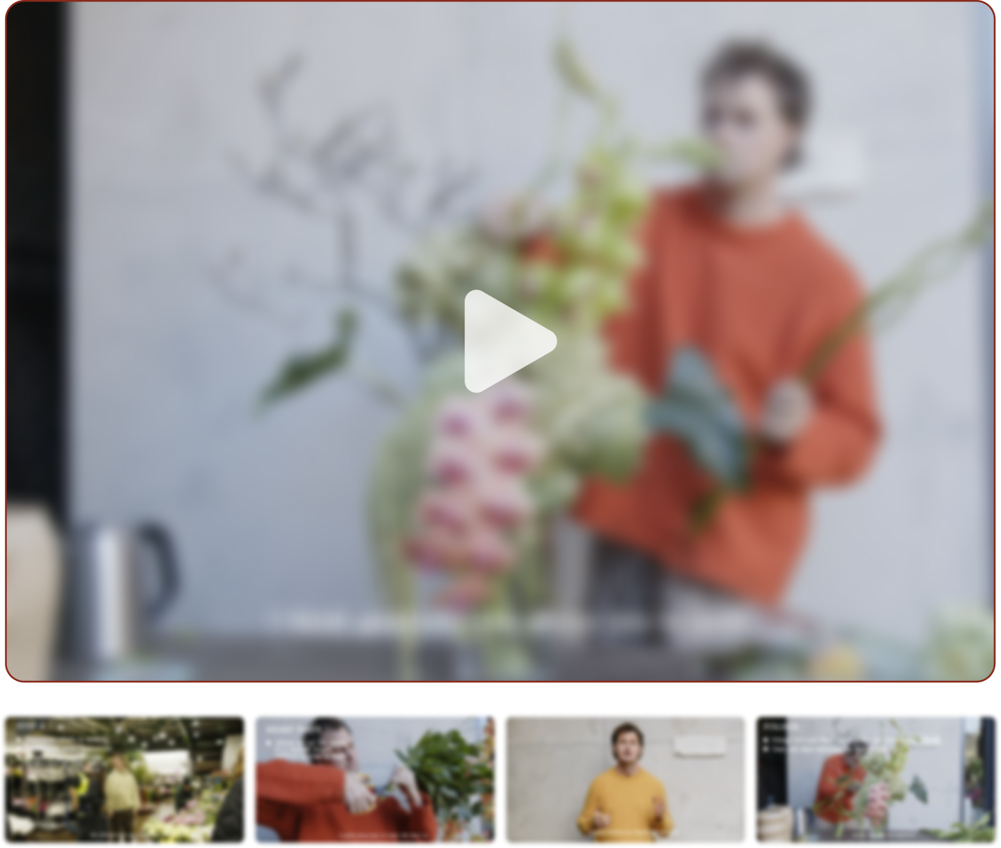 September Studio Online Vase Arranging Masterclass